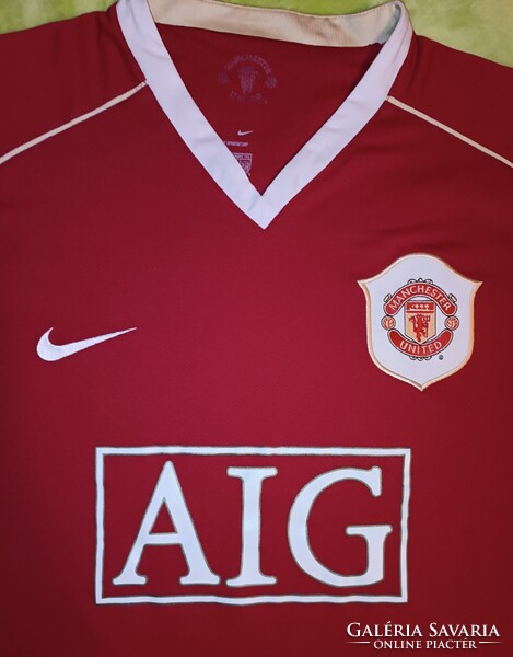 2XL-es vintage nike Manchester United FC (2006/07) hazai mez