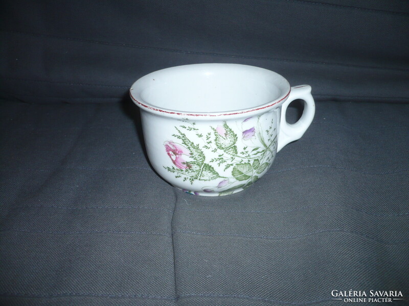Antik porcelán koma bögre