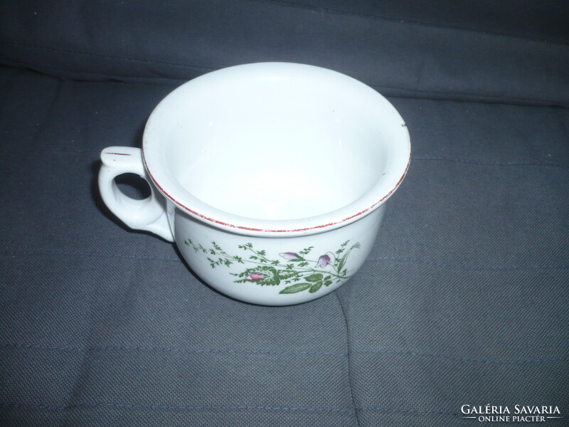 Antik porcelán koma bögre