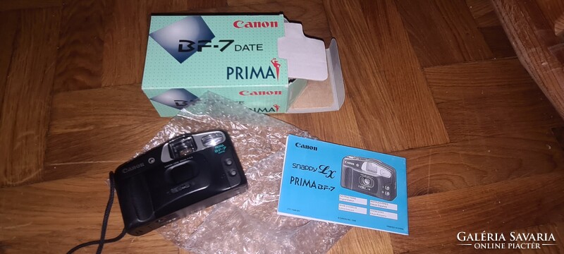 Canon Prima BF-7 35mm-es kompakt filmes fényképezőgép új