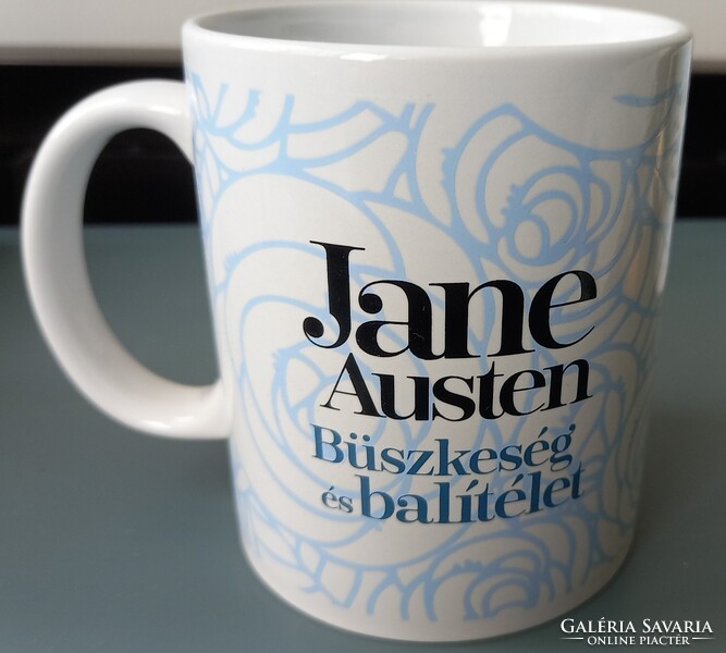 Büszkeség és balítélet bögre, Jane Austen idézettel