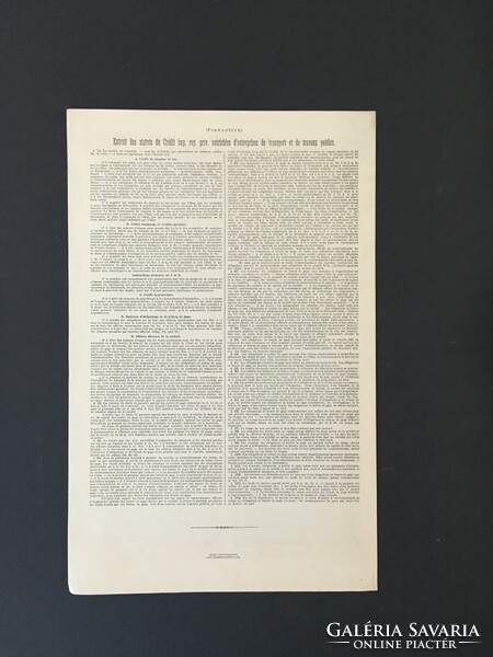 Ausztria Osztrák Közlekedési Vállalkozások és Közmunkák Hitelintézete Kötvény 10000 Korona 1912.