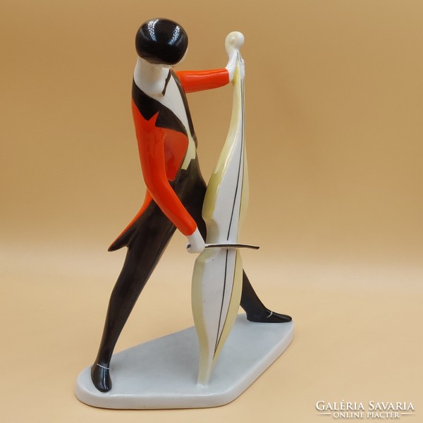 Török János Zsolnay Csellós figura HIBÁTLAN!