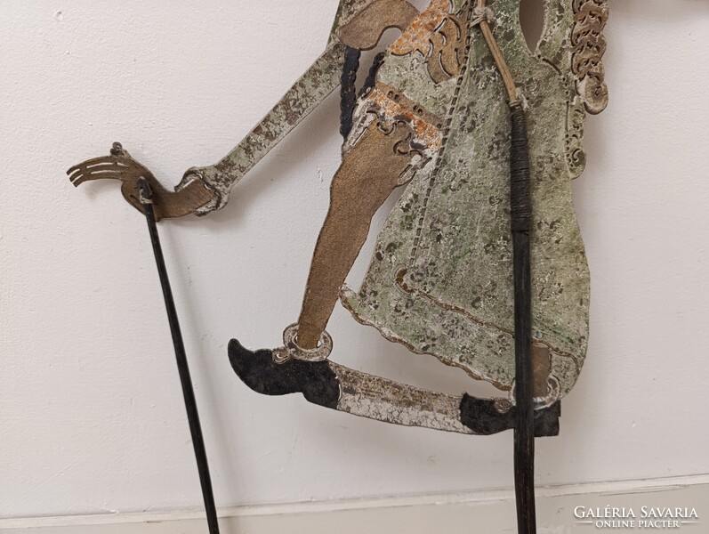Wayang indonéz báb antik Jáva Bali szigeti árnyjáték Ázsia Indonézia marionett játék 994 1754