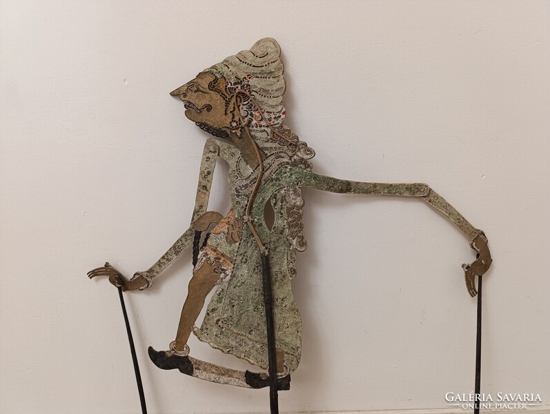 Wayang indonéz báb antik Jáva Bali szigeti árnyjáték Ázsia Indonézia marionett játék 994 1754