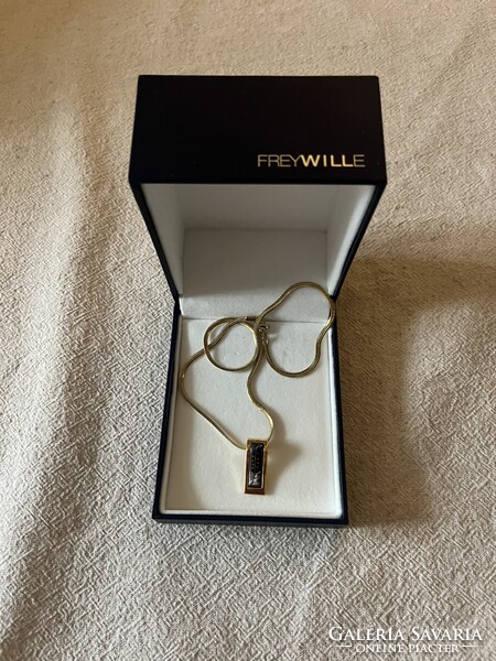 Frey Wille Freywille Klimt Nixe Wave medál