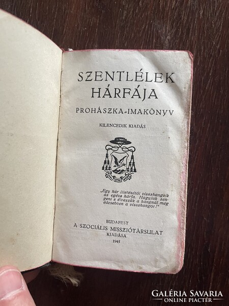 Próhaszka Ottokár szent lelek gárdája a 1945 kilencedik kiadasc antik konyv