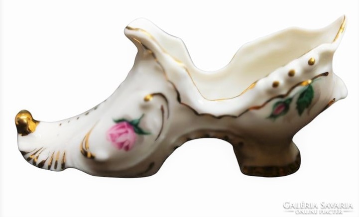 Old porcelain shoe from 1930s