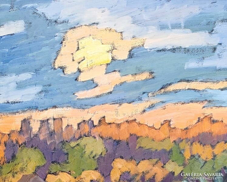 Mártonfi Benke Márta Estefelé 70x100cm