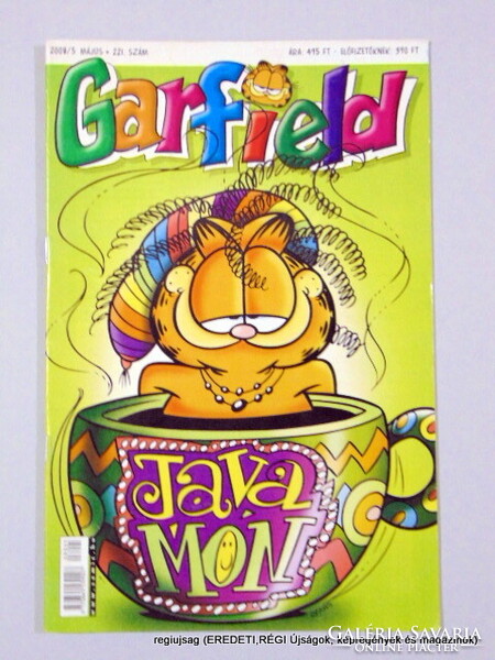 2008 május  /  GARFIELD # 221  /  Képregény Szs.:  13126