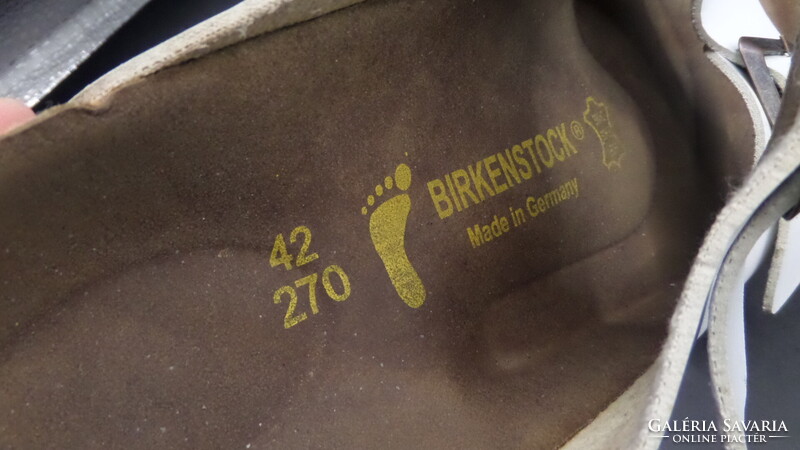 Birkenstock (eredeti) unisex 42 BTH: 27 cm 2 csatos kényelmi / gyógypapucs