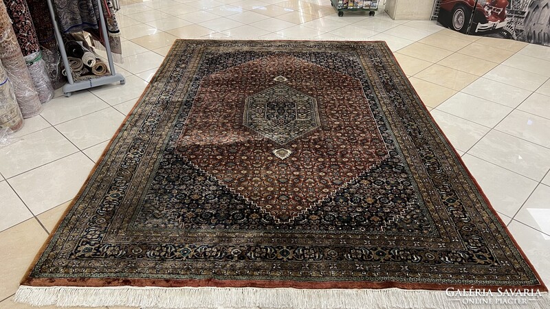 3954 ÓRIÁSI AKCIÓ Hindu Bidjar Kézi Csomó Gyapjú Perzsa Szőnyeg 200X300CM Ingyen Futár
