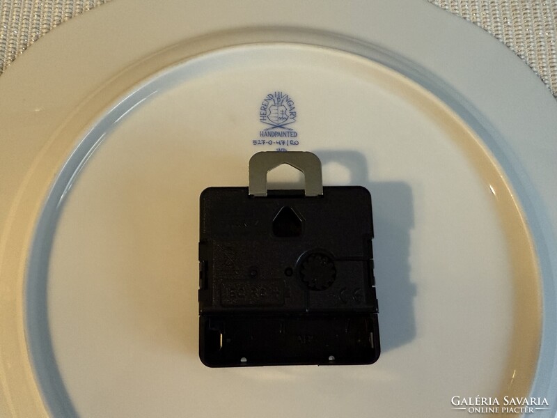 Herendi porcelán Rotschild mintás falióra