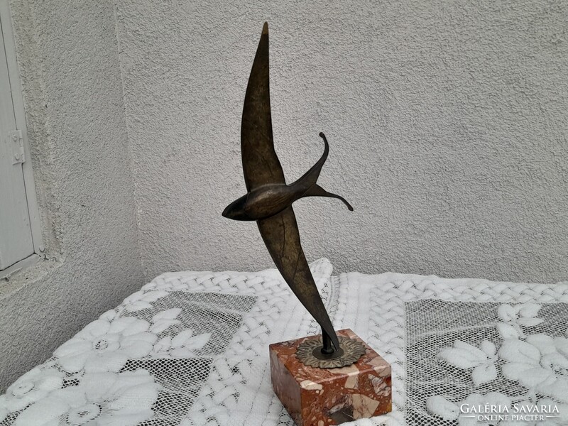 1,-Ft André Vincent Becquerel (1893-1981) Bronz szobor