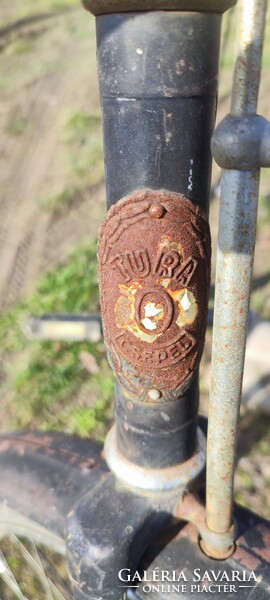 Oldtimer veterán túra csepel kerékpár nyaktáblával