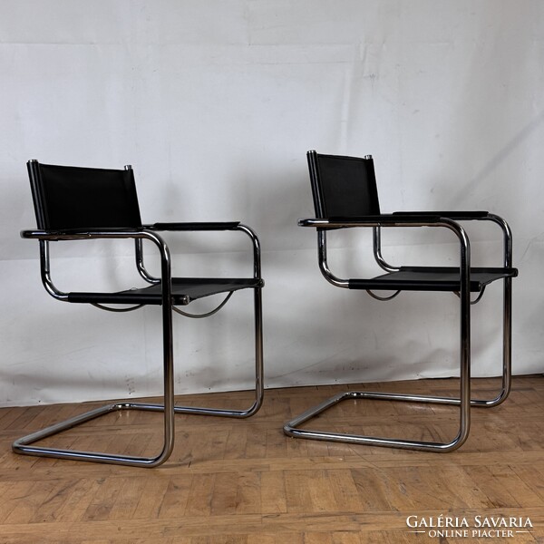 Marcel Breuer MG5 típusú csővázas bauhaus bőrszék [ár/db]