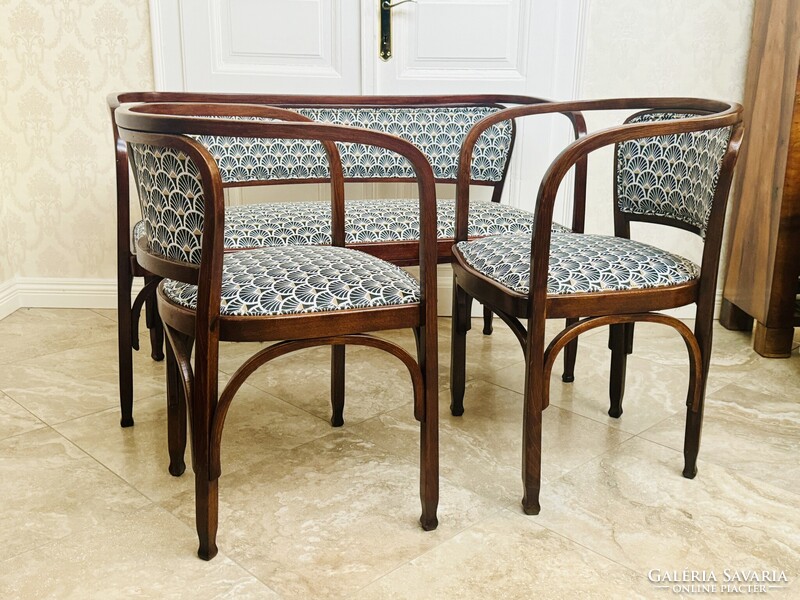 THONET garnitúra No.715 by GUSTAV SIEGEL