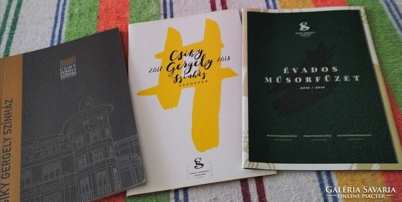 Színházi évados műsorfüzetek:Csiky Gergely Színház Kaposvár