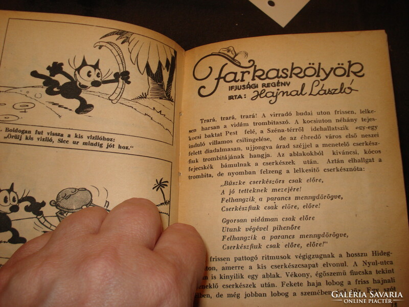 Képregények 1932-ből 17 db Boldog Ifjúságban /Sicc, Vogel Eric, stb./
