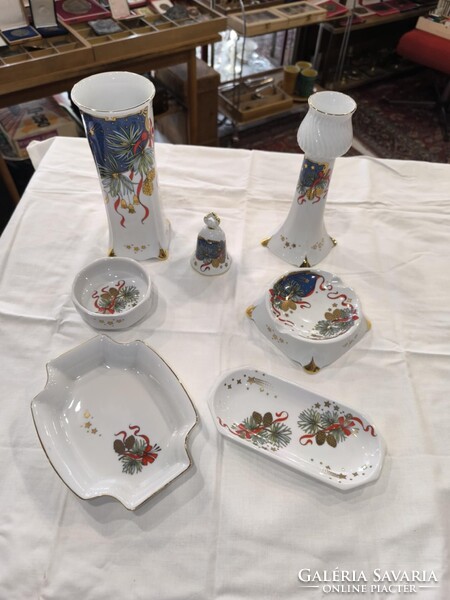 Hollóháza karácsonyi készlet