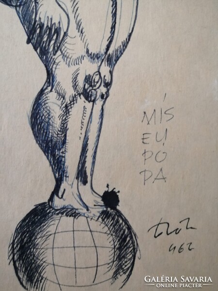 NEMES TÖRÖK JÁNOS /1907-1980/- GRAFIKUS, KARIKATURISTA