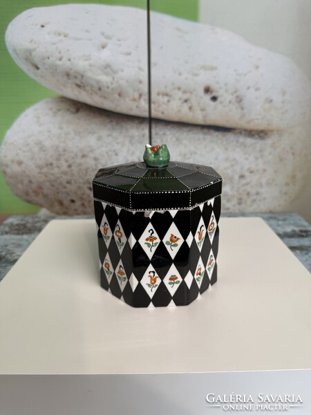 Dagobert Peche Osztrák Iparművész Tervezésű Porcelán Bonbonier A142