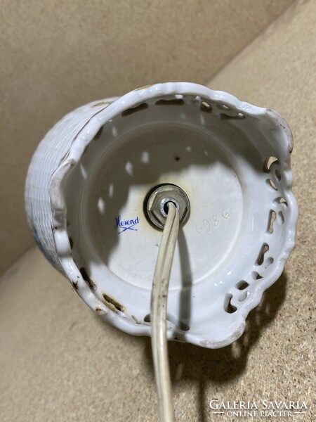 Herendi porcelán asztali lámpa. 4311