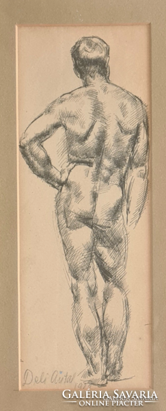 Deli Antal (1886 - 1960) : Hátakt