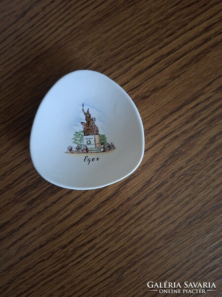 Aquincum Eger porcelán gyűrű tartó, tálka. Hibátlan. Jelzett