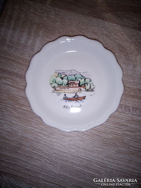 Aquincum porcelán tálka. Abaliget. Hibátlan. Jelzett