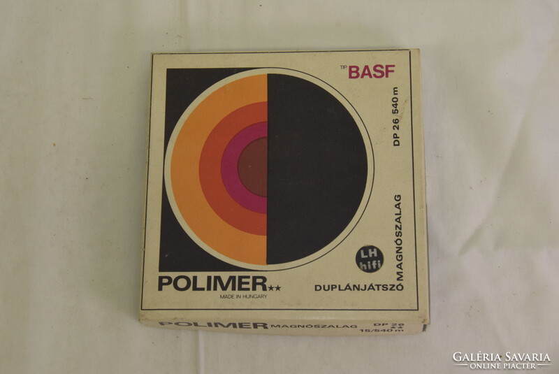 Basf Polimer DP 26 duplán játszó magnószalag  A219