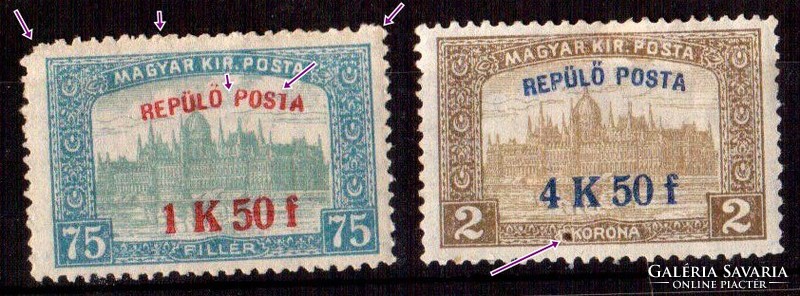 1918.Repülő posta tévnyomat