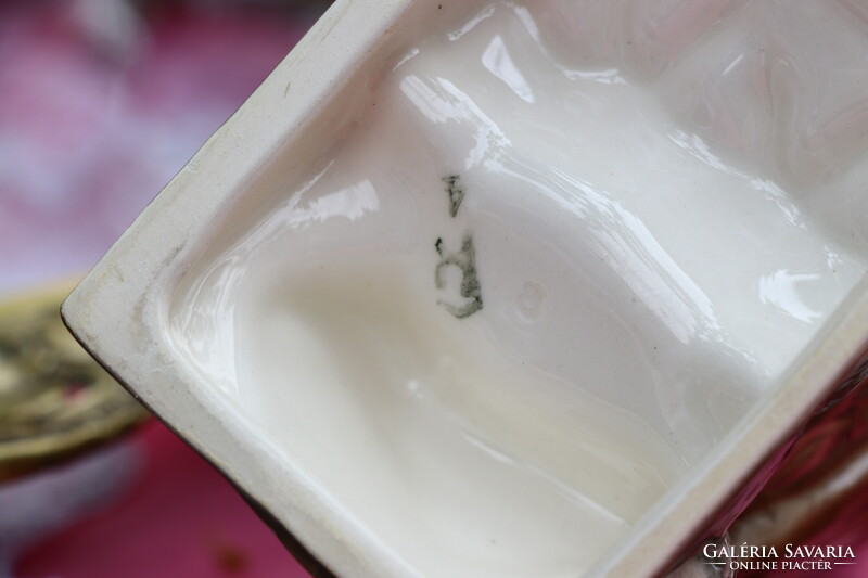 Hertwig Katzhütte porcelán bagoly