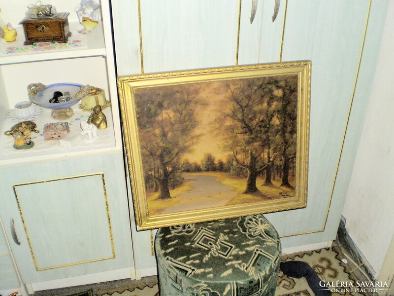 Szignózott olaj festmény