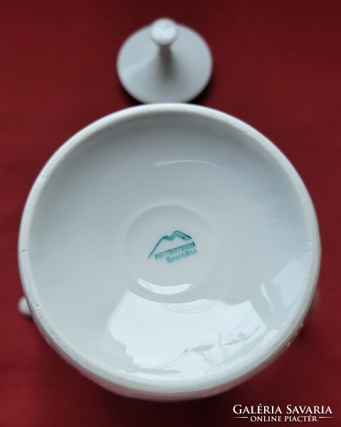 Mitterteich Bavaria német porcelán kávés teás kanna kancsó kiöntő