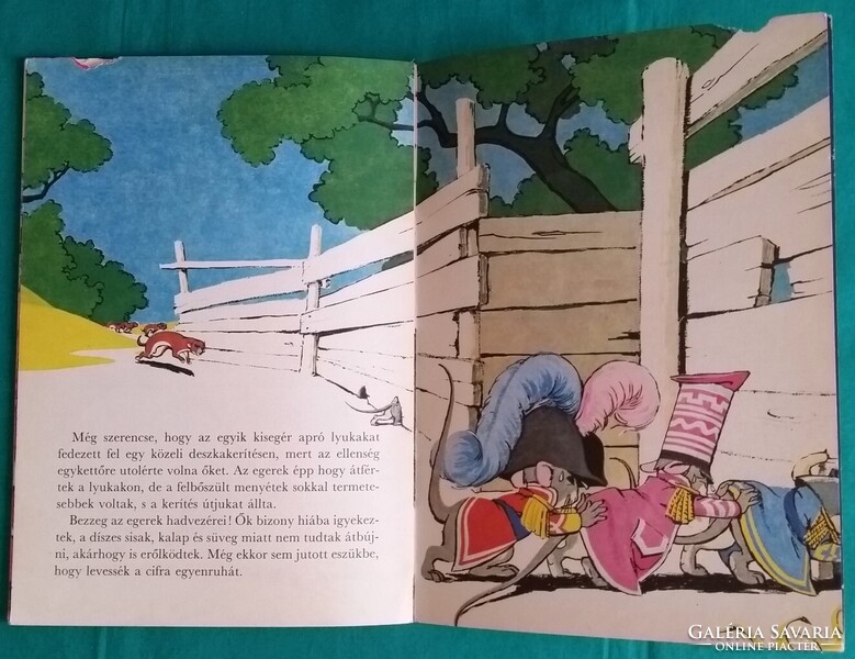 La Fontaine: A róka és a gólya/Az egerek háborúja > Mesék > Tartalom szerint > Állatmesék