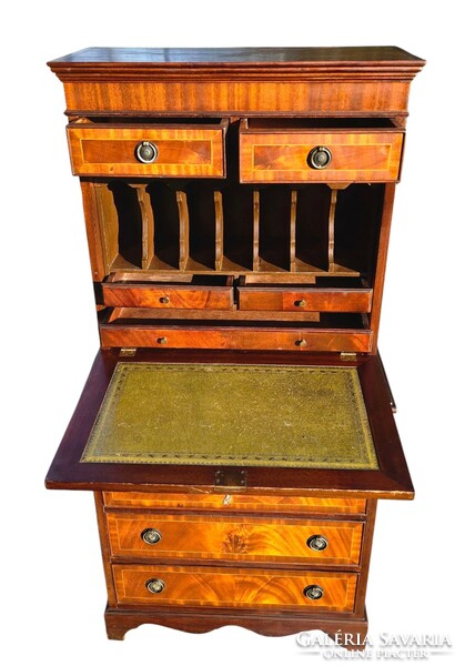 Biedermeier stílusú  írószekreter, íróasztal B163