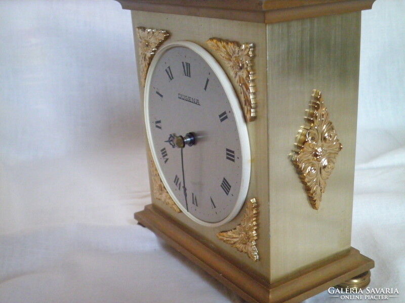 Dugena elektromos asztali kandalló óra