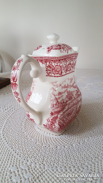 Ironstone,angol fajansz teáskanna,kancsó