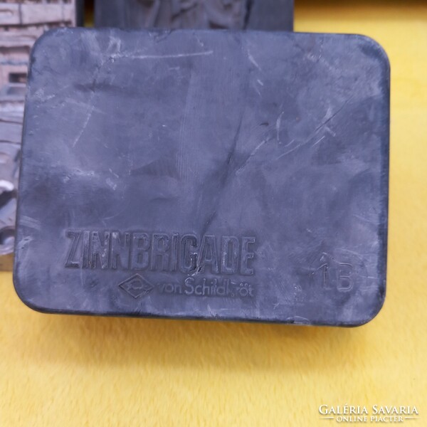 " ZINNBRIGADE ". von  Schildkröt. Ólomkatona öntőforma készlet, szett. Eredeti dobozában.