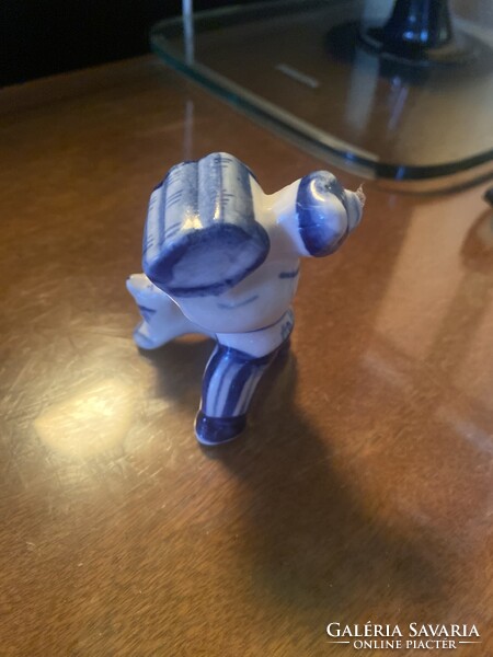 Gzhel orosz porcelán figura