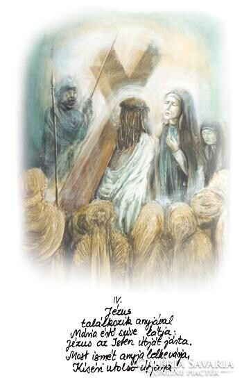 Úton. Kézzel írt versek és színes krétarajzok egymásra vetítve, ahol a szó és a kép együtt lélegzik.