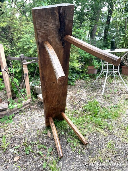 Régi lóca, pad, paraszti bútor, antik népi bútor emlék