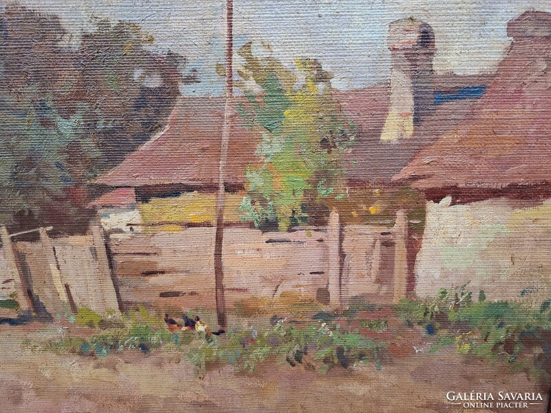 Csallóközi Farkas Lőrinc (1898-1966) Utcarészlet