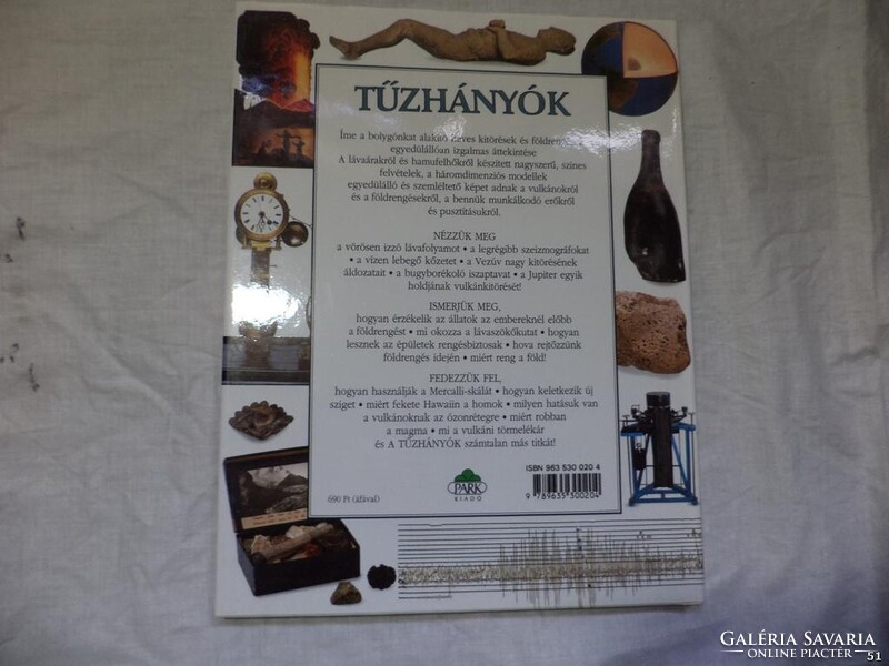 Tűzhányók - Szemtanú sorozat, könyv (4338)