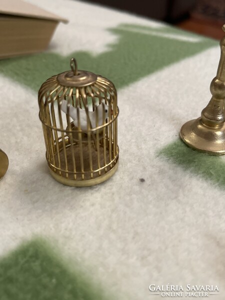 Gyűjteményes réz miniatűrök, hibátlan állapotban!