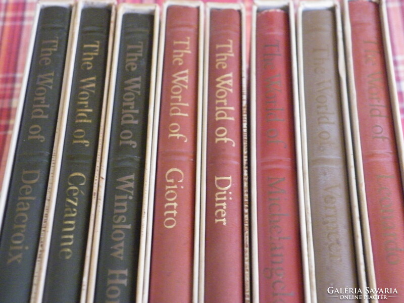 The world of:Cézanne;Michelangelo;Giotto;Winslow;Dürer;Leonardo;Vermeer;-Time life library of art