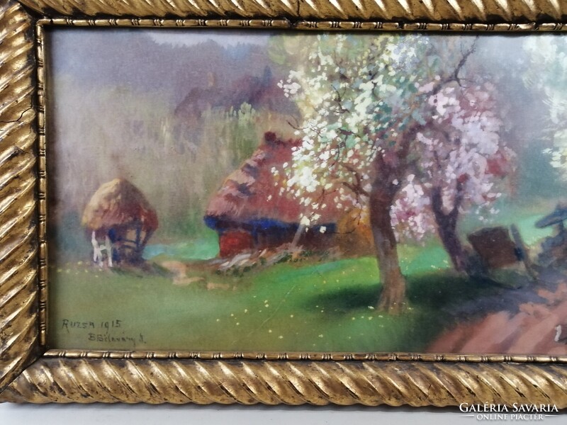 BURCHARD BÉLAVÁRY ISTVÁN /1864-1933/ - VADÁSZAT RUZSÁN - RUZSA 1915