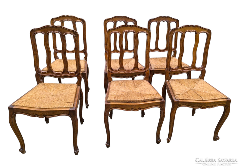 Neobarokk 6 székes étkező garnitúra