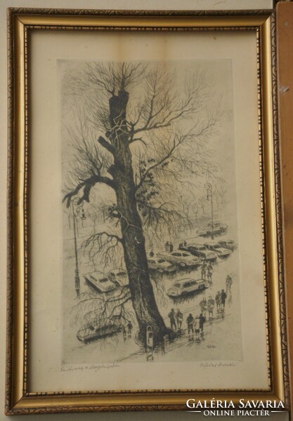 Zádor István (1882-1963) : Párás nap / Margitsziget